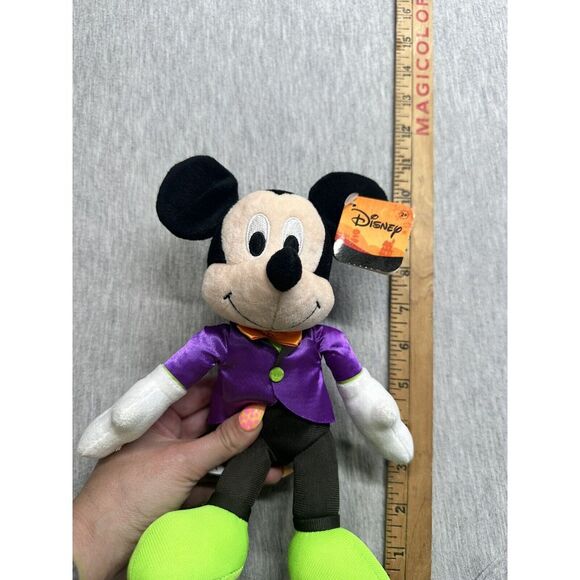 Disney Mickey Mouse w/‎ Vampire Teeth 2019 Halloween 9" Plush - Picture 2 of 6